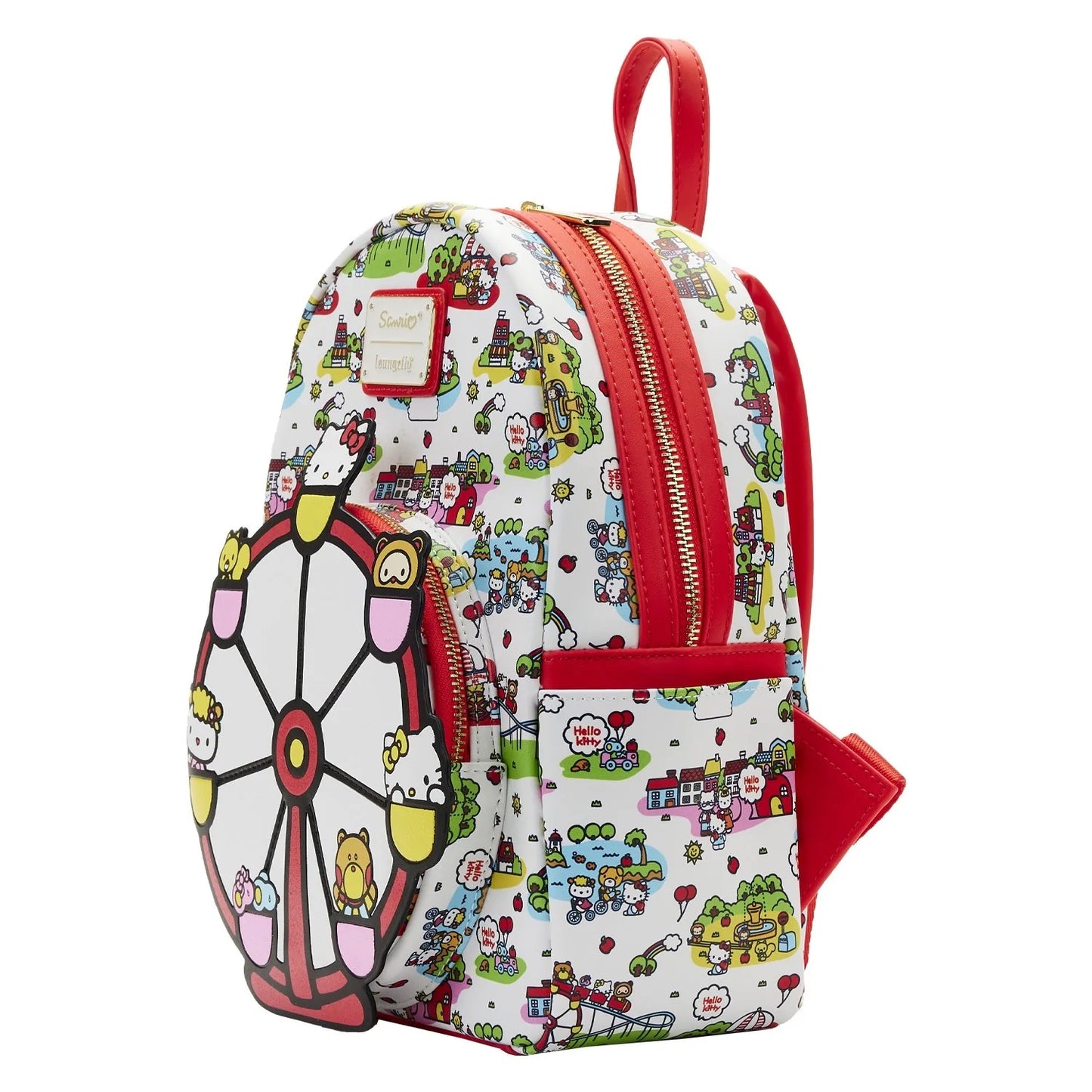LOUNGEFLY SANRIO: HELLO KITTY AND FRIENDS CARNIVAL MINI BACKPACK