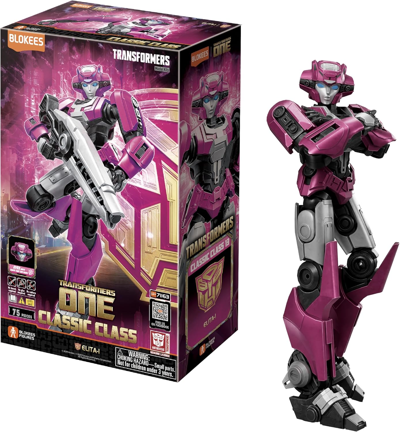 Blokees Transformers Classic Class Elita 1