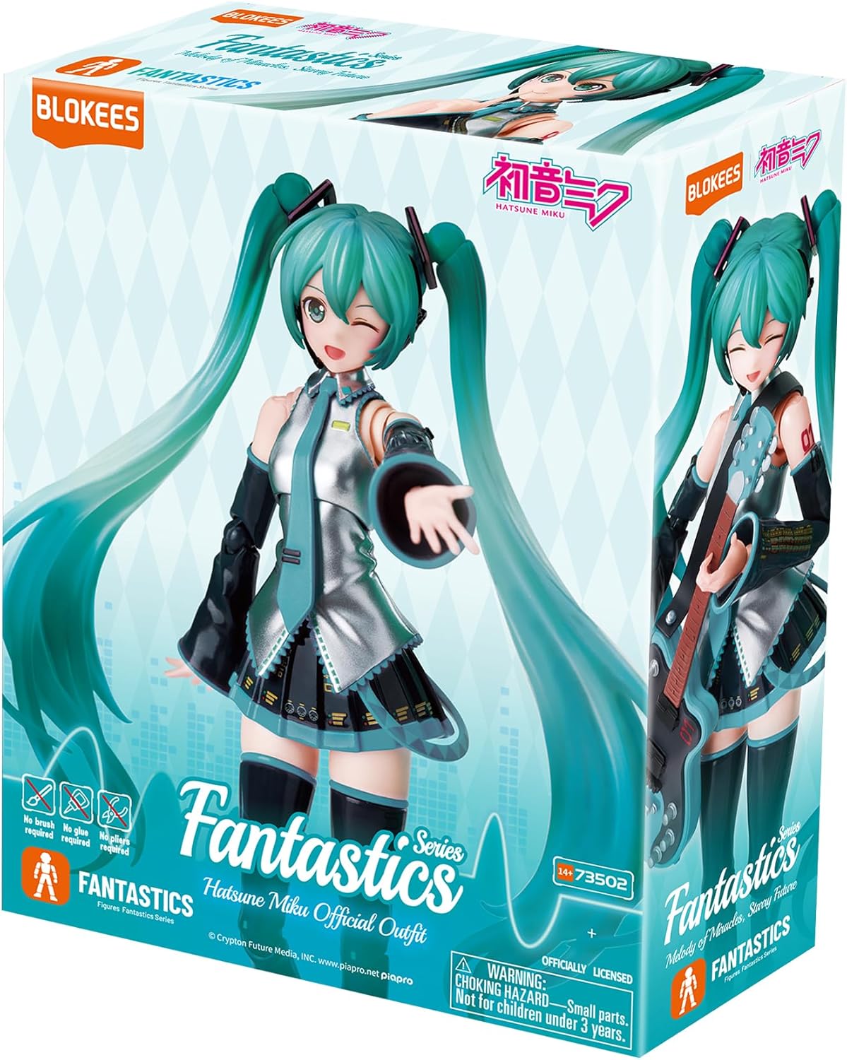 BLOKEES Fantastics Series - Hatsune Miku Official Outfit