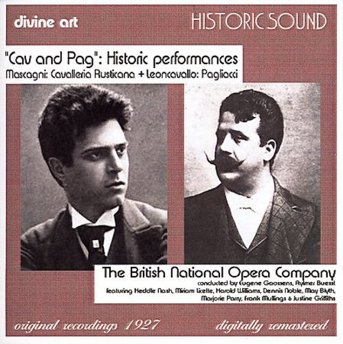 Mascagni/ Leoncavallo - Historic Performances in English