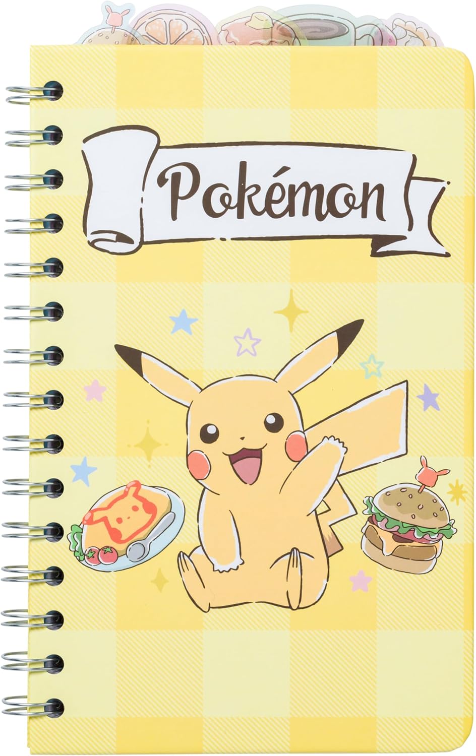 Pokemon Spiral Tabbed Notebook