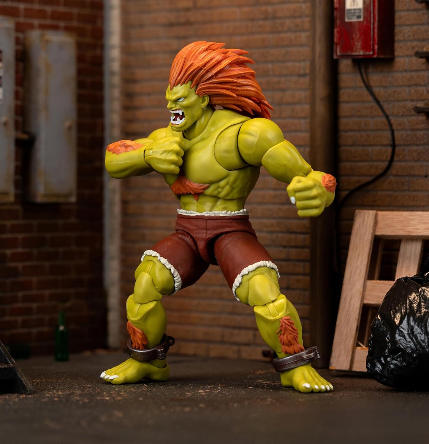Street Fighter II Blanka Deluxe Action Figure - 1:12 Scale