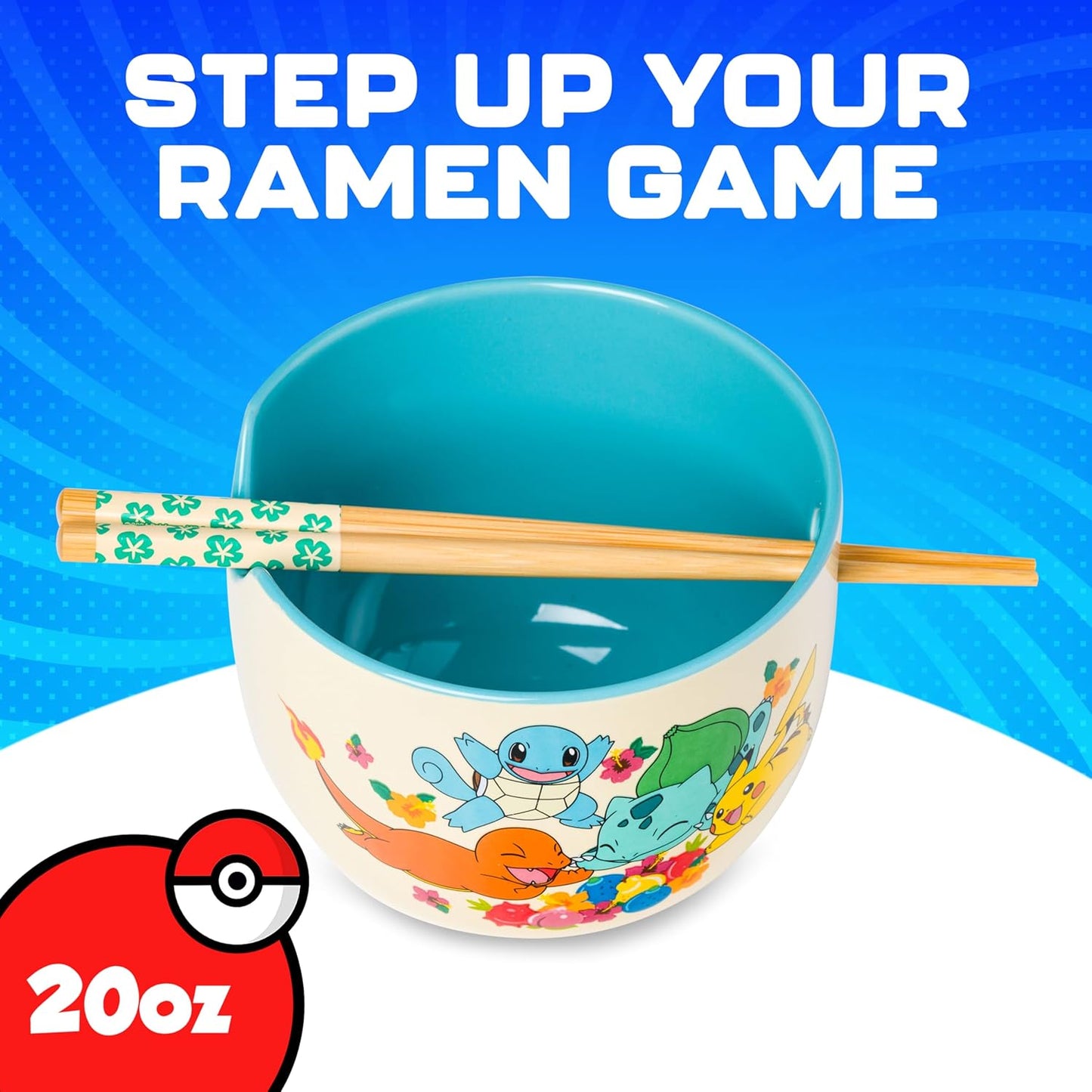 Pokemon Spring Starters Ramen Bowl