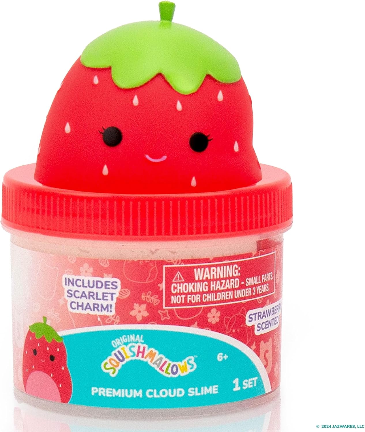 Squishmallows Scarlet Premium Cloud Slime