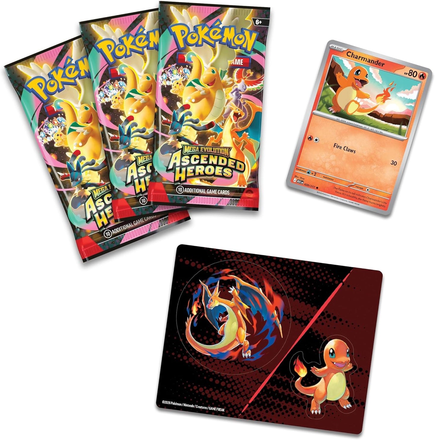 Pokemon Mega Evolution Ascended Heroes Tech Sticker Collection (style may vary)