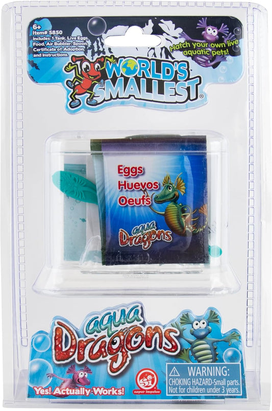 World’s Smallest Aqua Dragons, Live Aquatic Pets Hatch & Grow Miniature Science Kit