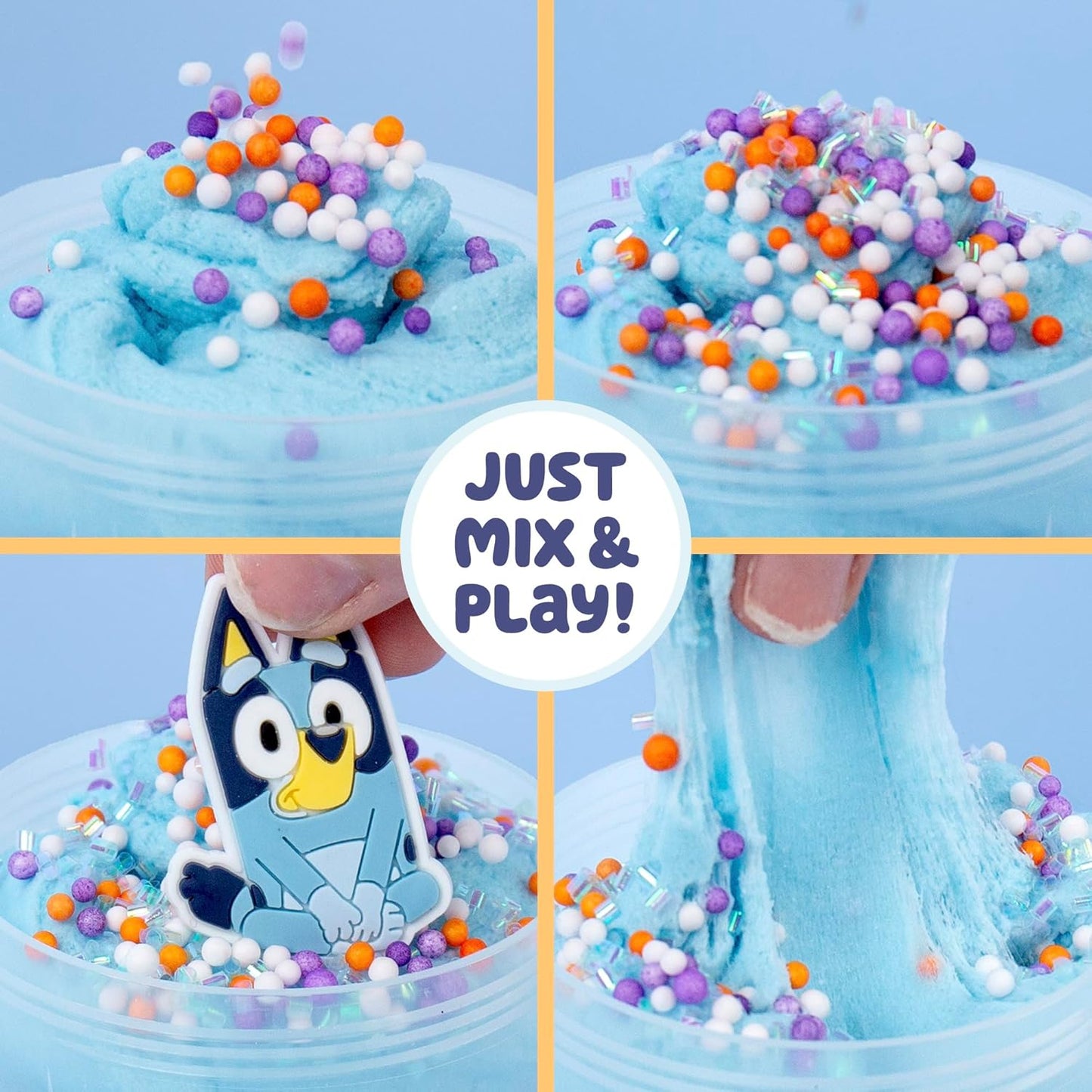 Bluey SLIMYGLOOP Mix'Ems Pre-Made Cloud Slime