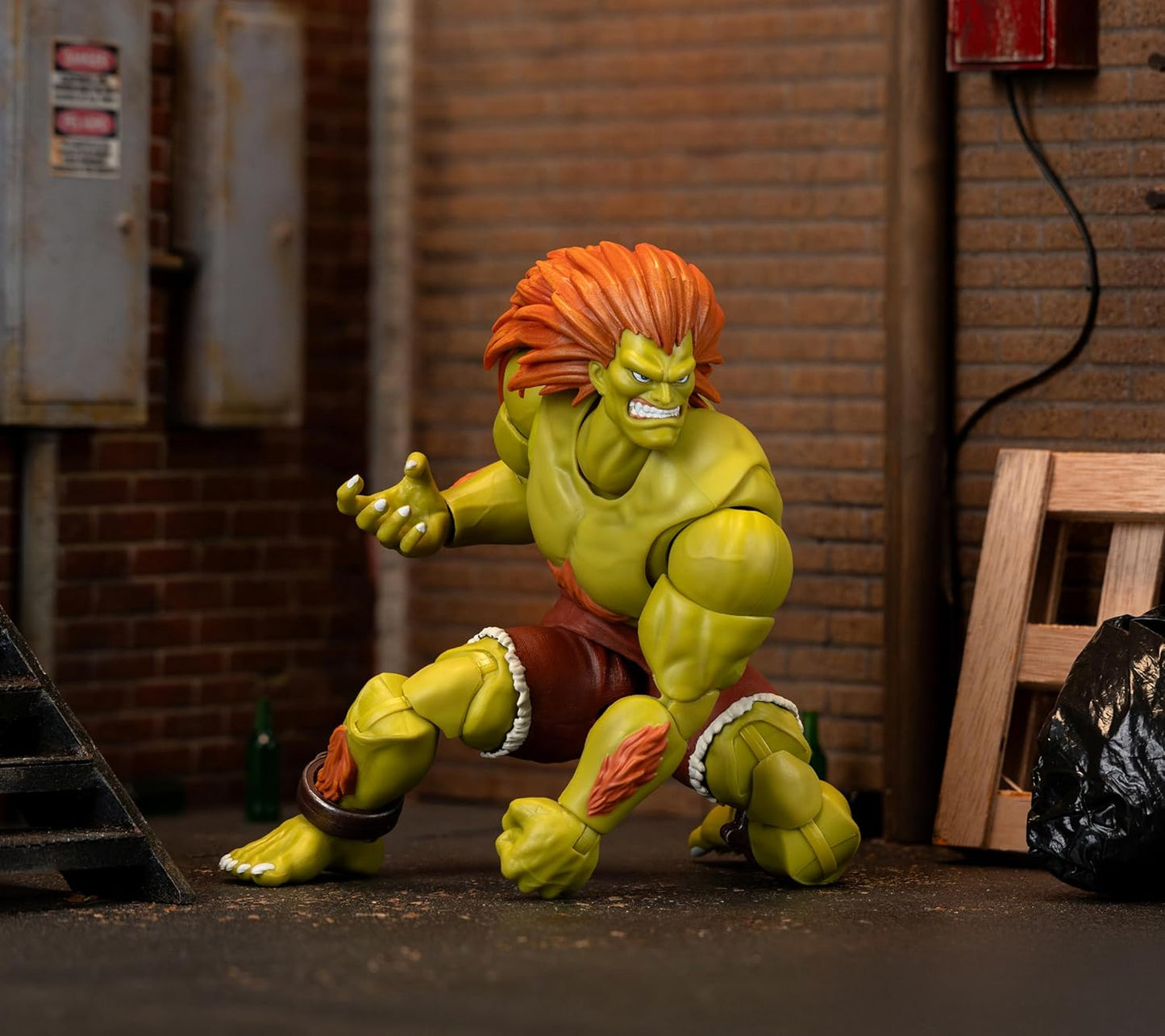 Street Fighter II Blanka Deluxe Action Figure - 1:12 Scale