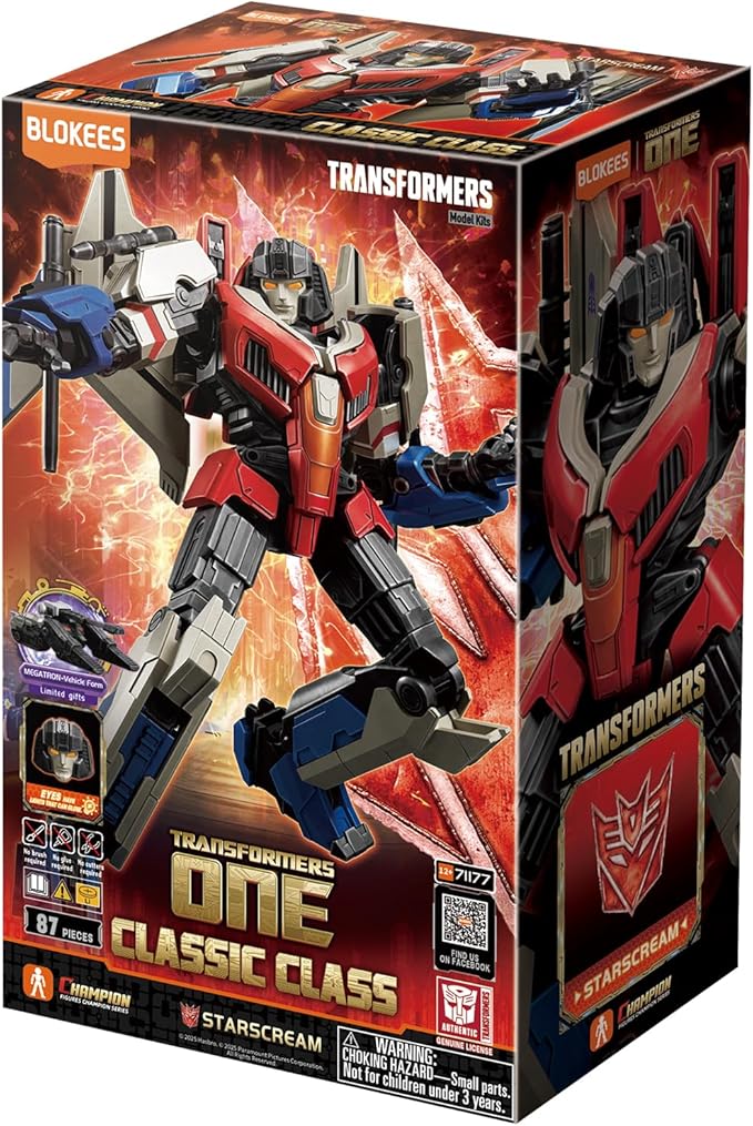 BLOKEES Classic Class Transformers One Starscream