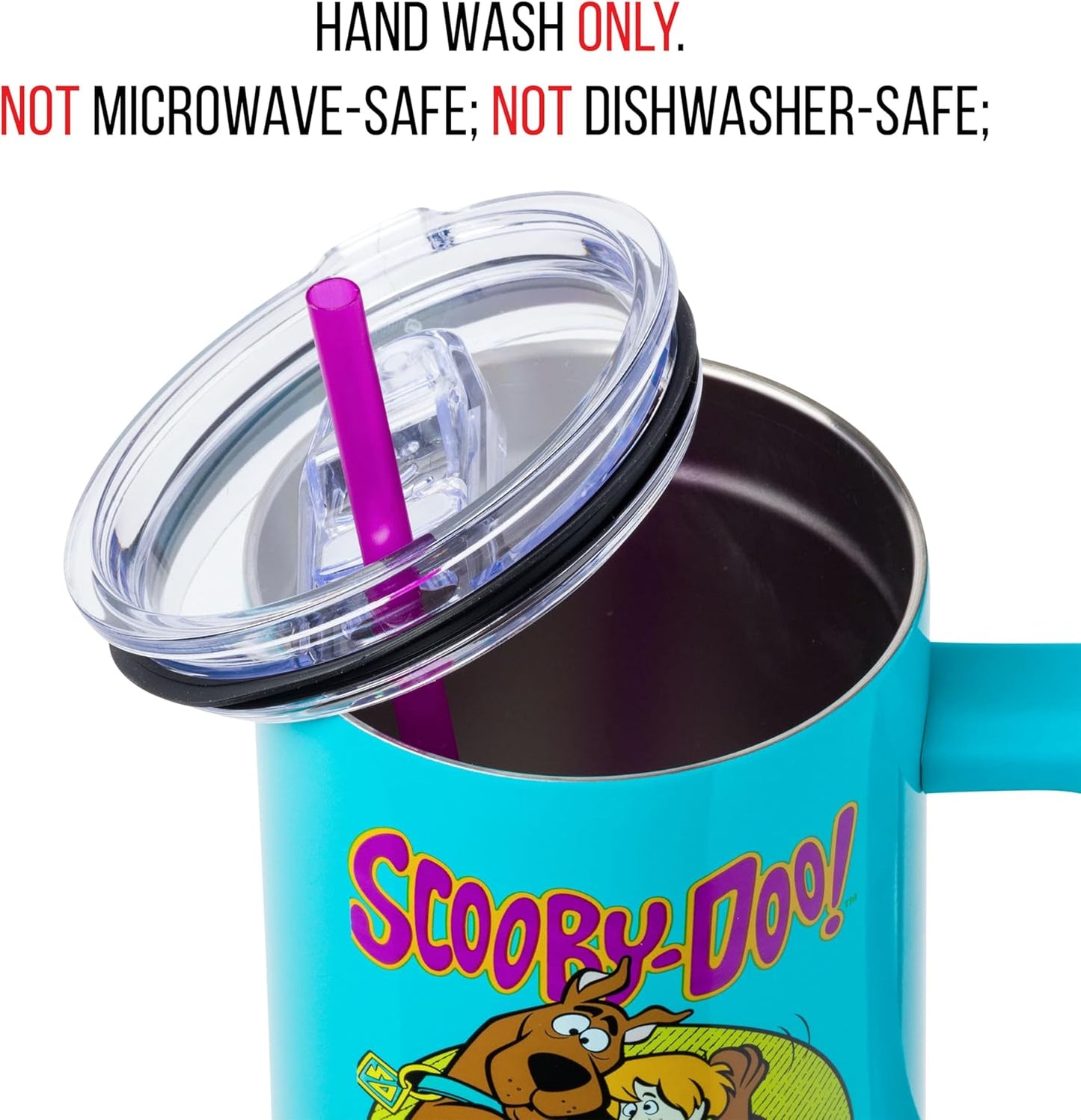 Scooby-Doo Scared Shaggy and Scooby 40oz Stainless Steel Tumbler