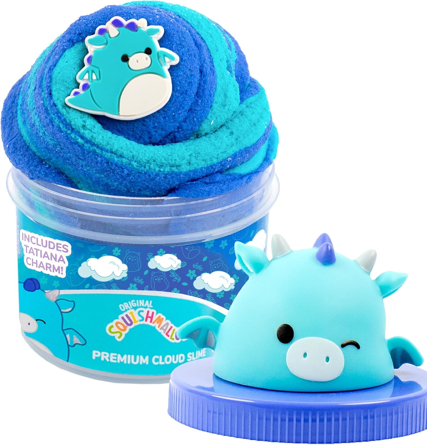 Squishmallows Tatiana The Dragon Premium Cloud Slime