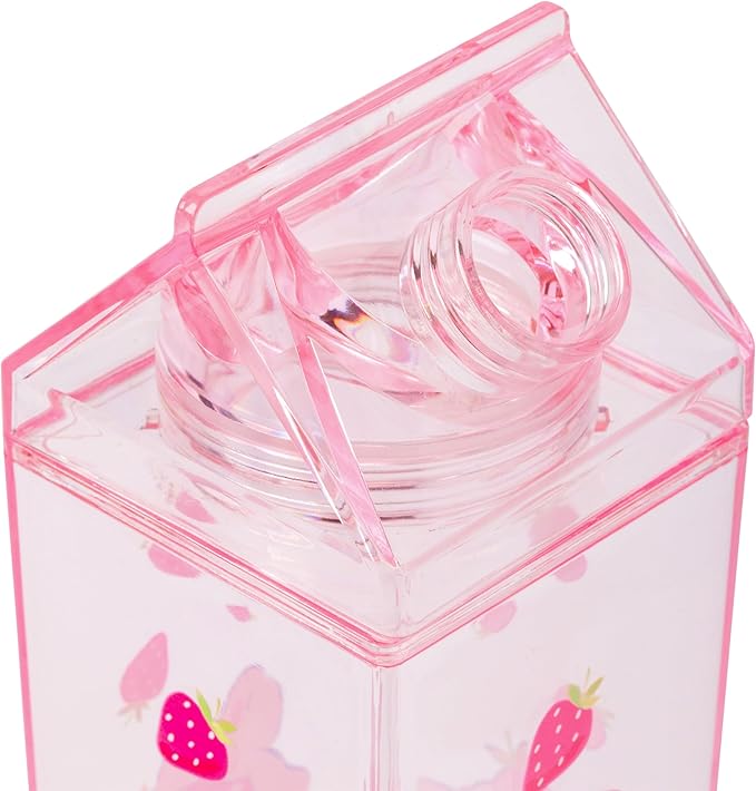 Sanrio Hello Kitty and Friends Cinnamoroll Plastic Milk Carton Bottle