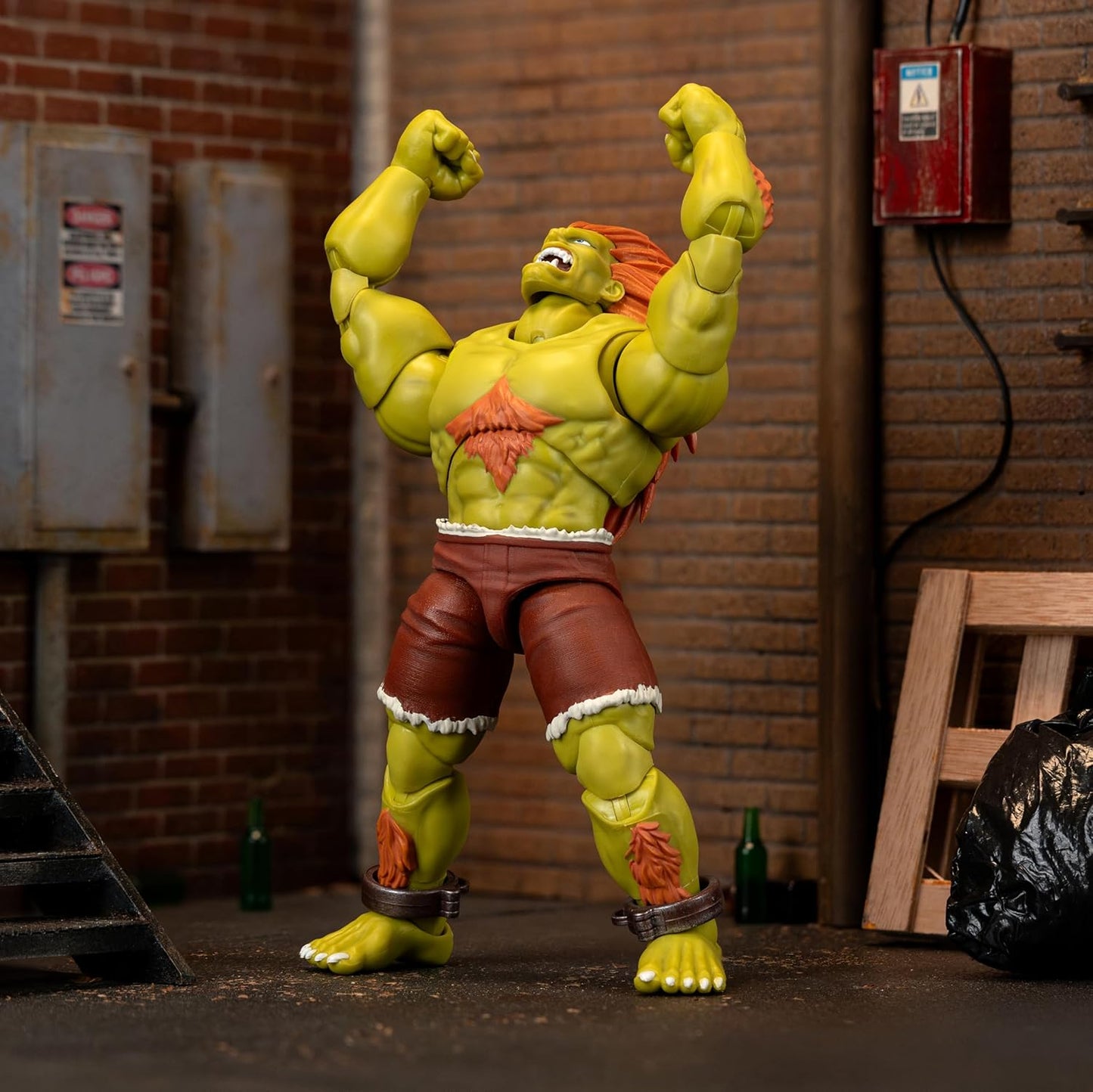 Street Fighter II Blanka Deluxe Action Figure - 1:12 Scale