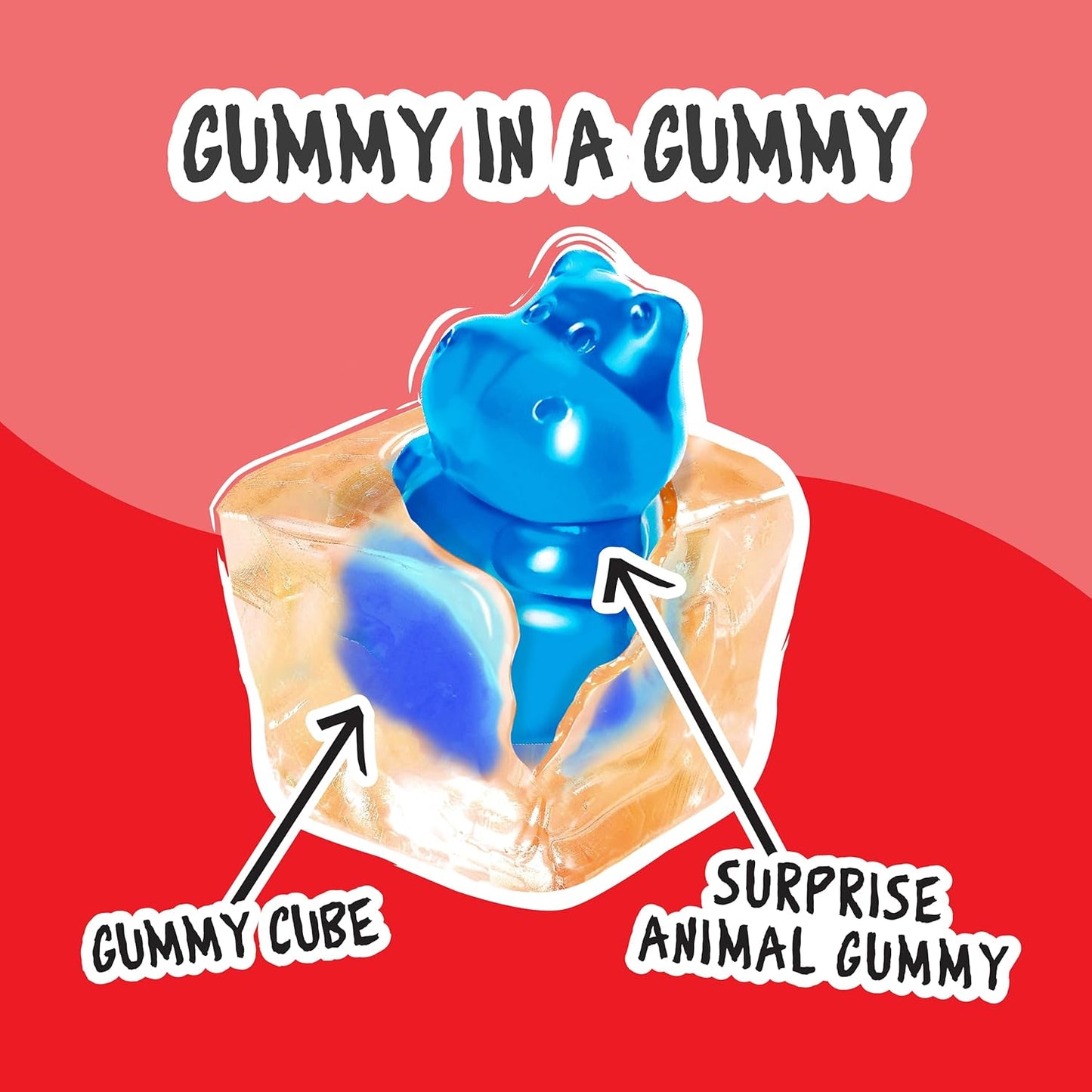 Juicy Drop Mystery Gummy Candy Cubes