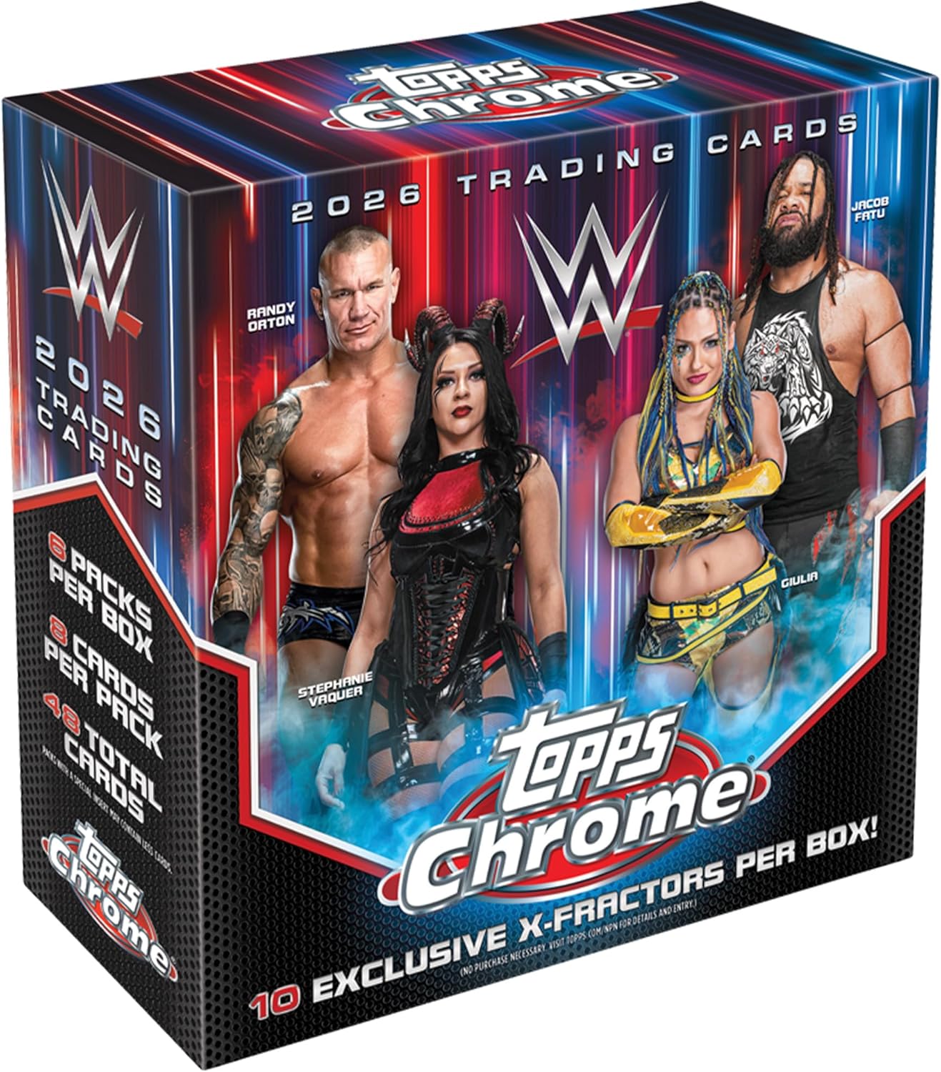 2026 Topps Chrome WWE - Mega Box