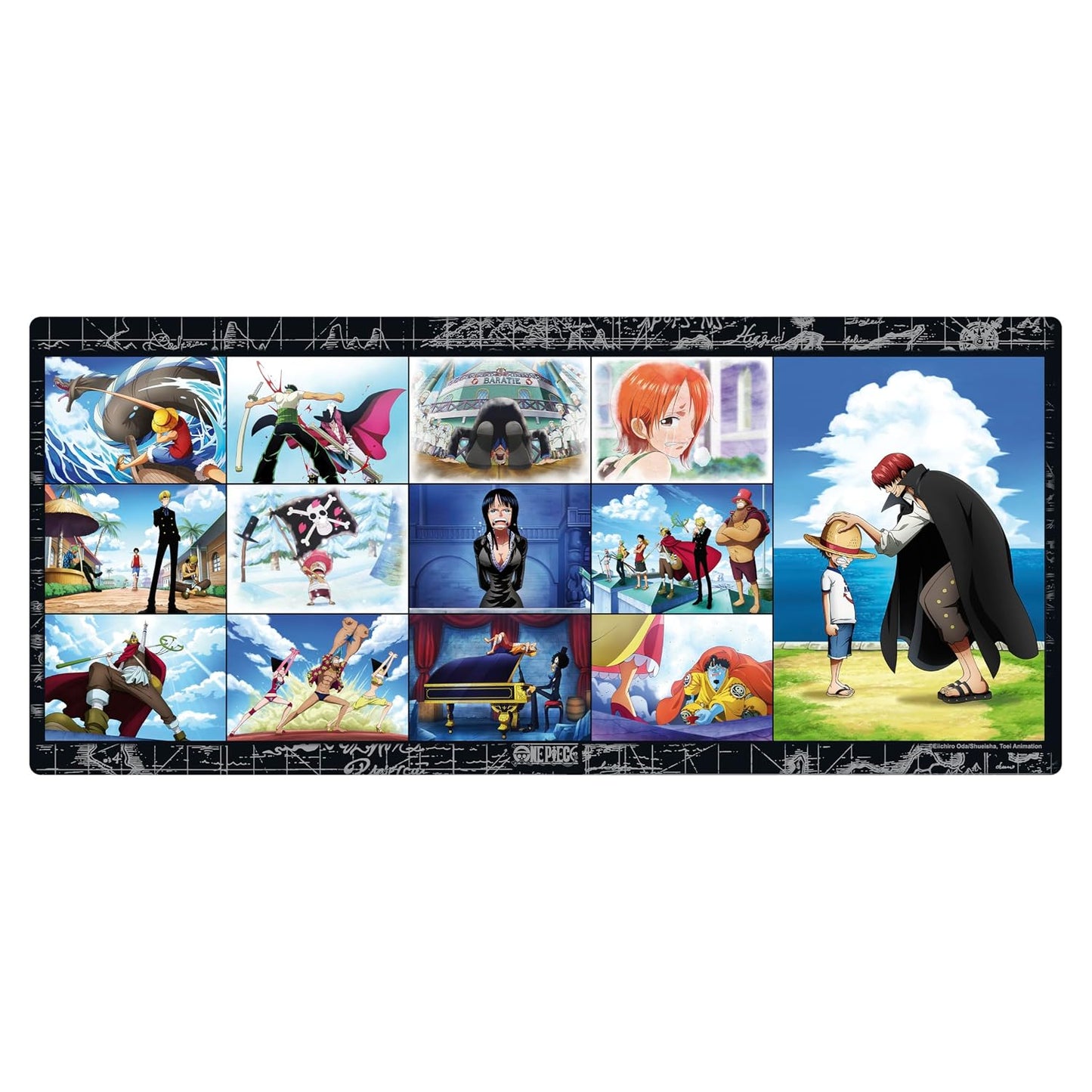 One Piece Strawhat Crew XXL Gaming Mousepad
