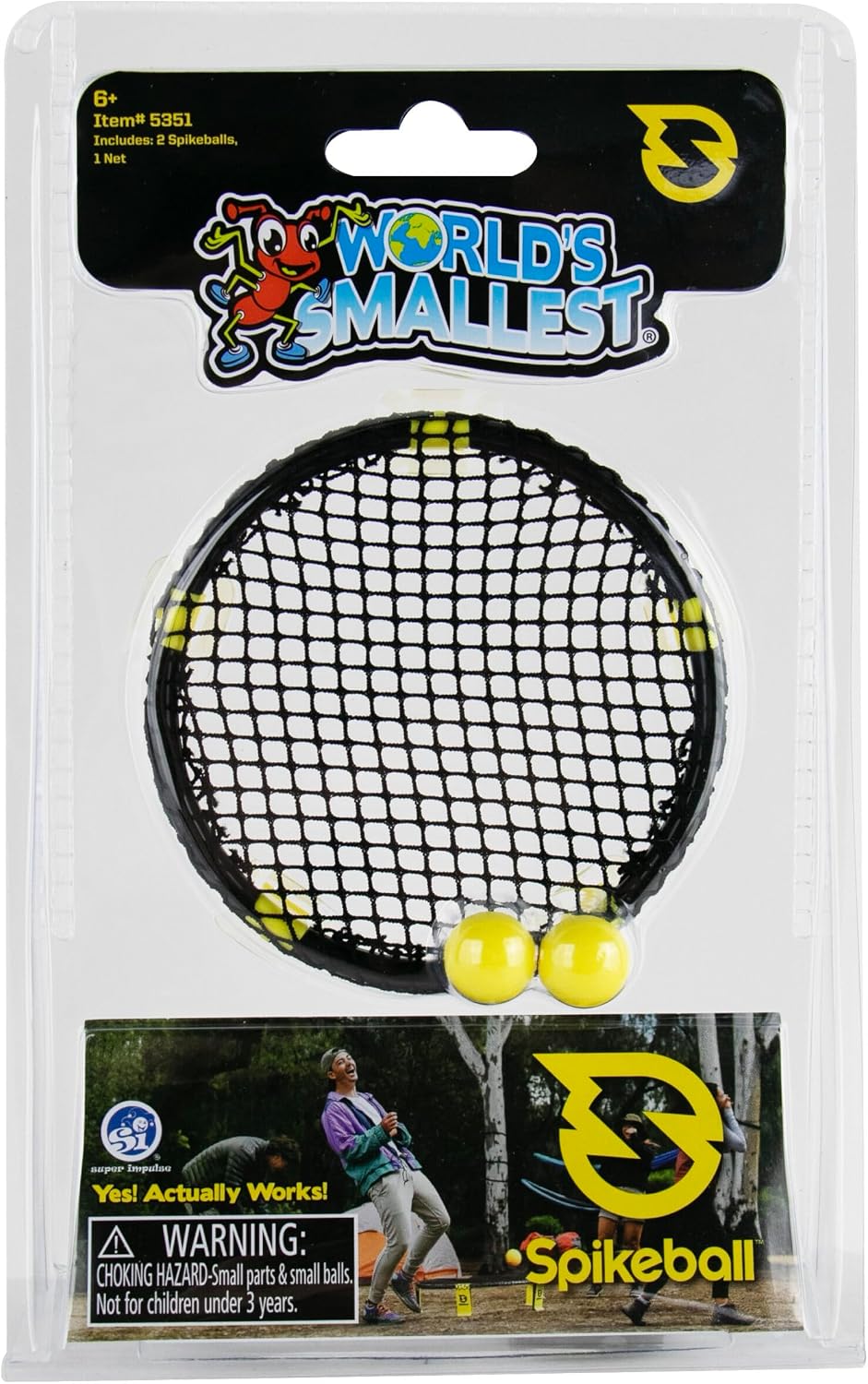 World's Smallest Spikeball Mini Game Set