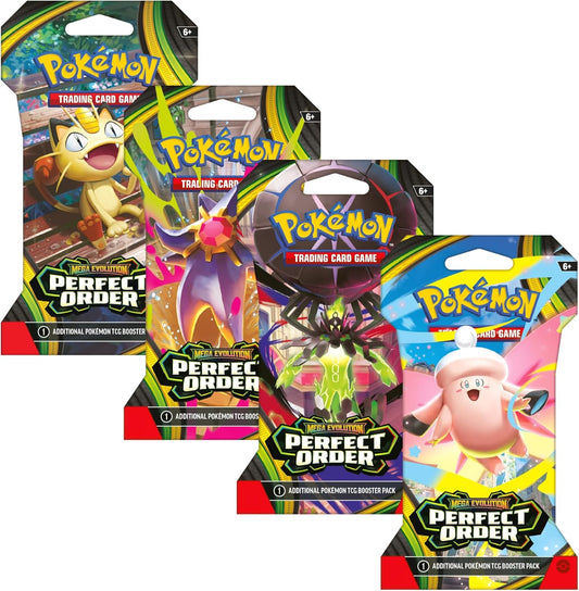 Pokémon TCG: Mega Evolution - Perfect Order Sleeved Booster (styles may vary)