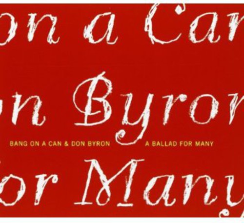 Don Byron - A Ballad For Many