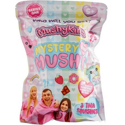 MushyKinz Mystery Mini Mushy Taba Squishy Triple Pack (contents may vary)