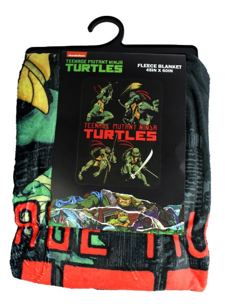 Teenage Mutant Ninja Turtles Group Attack Blanket