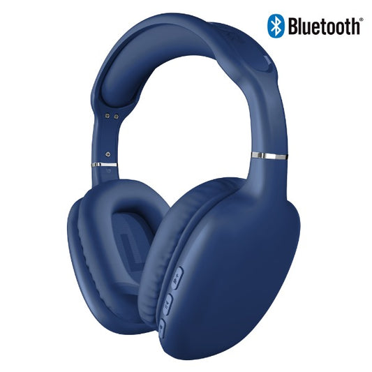 VIBE Wireless Over-the-Ear Headphones - Blue