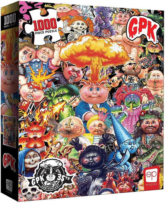 Garbage Pail Kids Yuck 1000 Piece Jigsaw Puzzle | 35th Anniversary of GPK