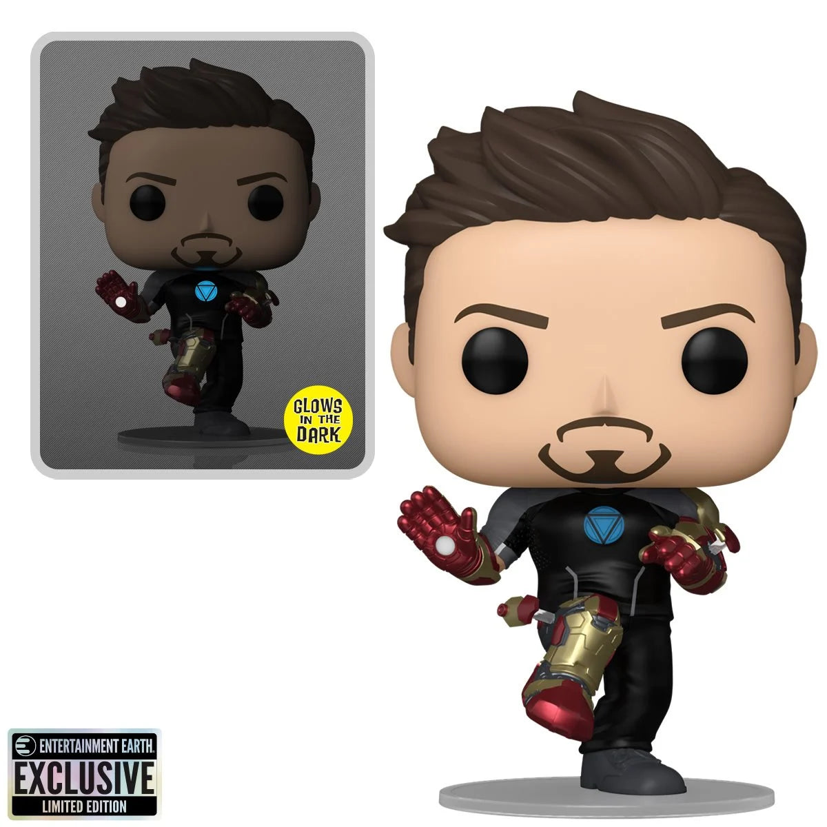 Funko Pop! Iron Man 3 Tony Stark Suit-Up Glow-in-the-Dark (EE Exclusive)