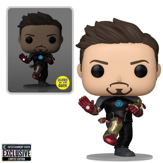 Funko Pop! Iron Man 3 Tony Stark Suit-Up Glow-in-the-Dark (EE Exclusive)