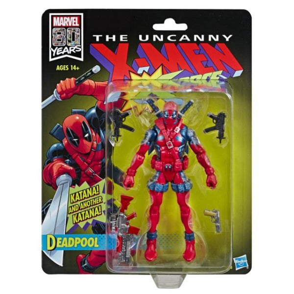 Marvel 80th Anniversary Legends Series X-Force Deadpool Action Figure