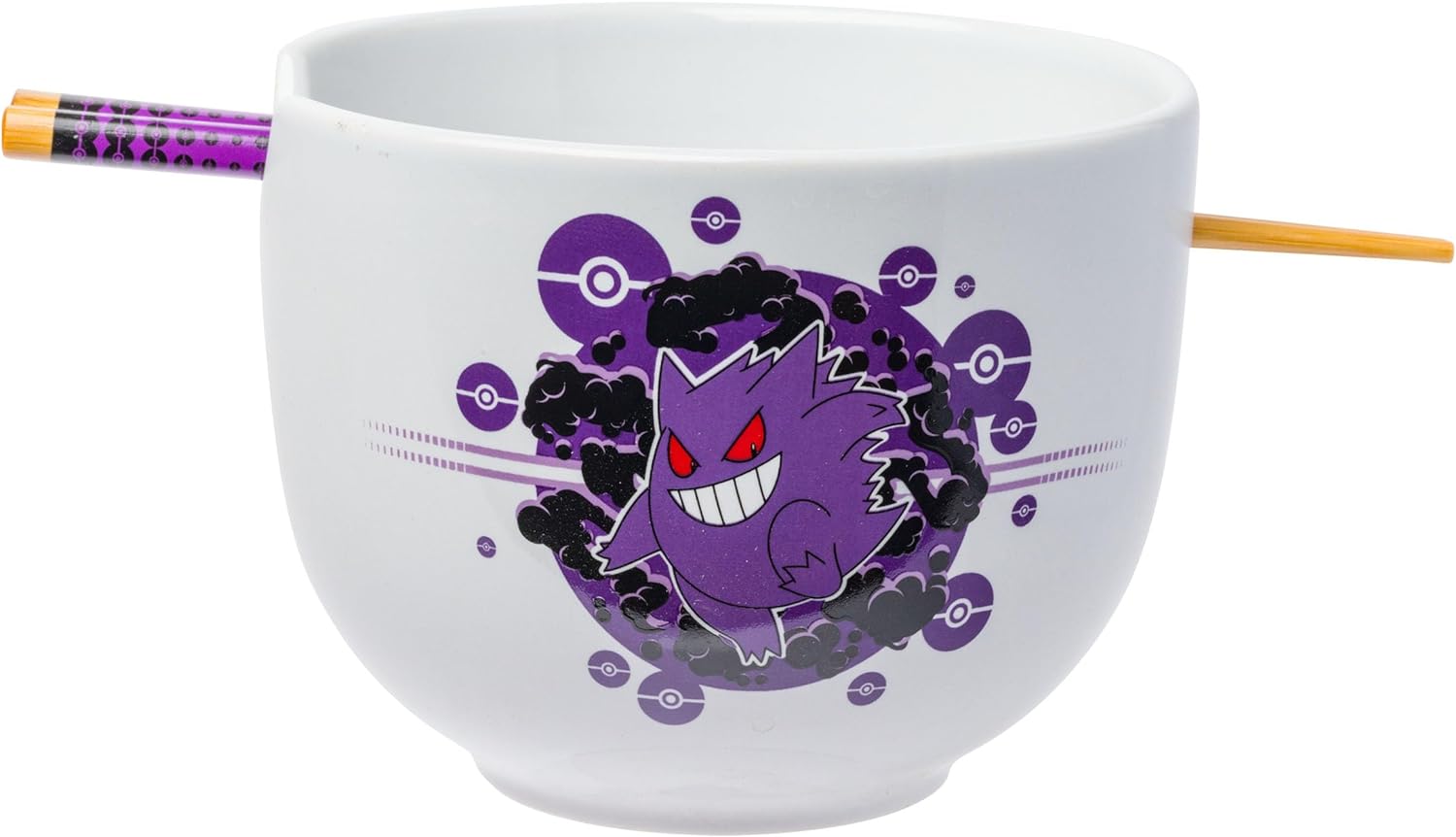 Silver Buffalo Pokeball Ramen Bowl