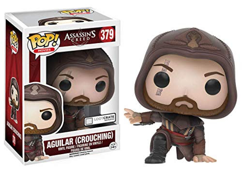 Assassins Creed Aguilar Crouch Pop Statue in Brown