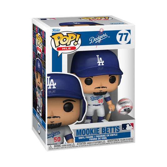 Funko Pop! MLB: Dodgers- Mookie Betts (Alternate Jersey)