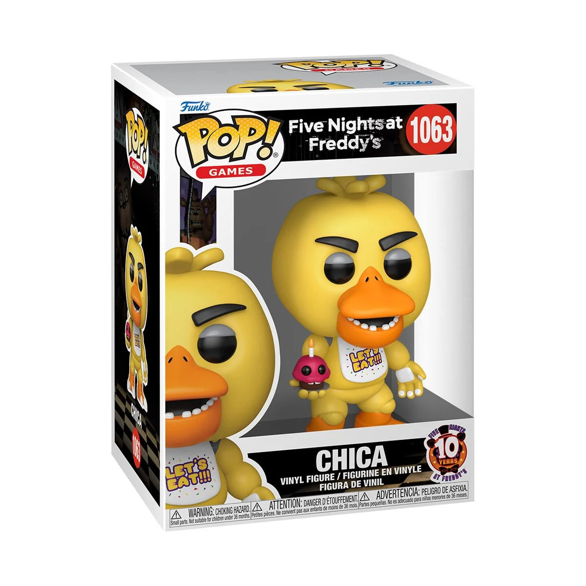 Funko Pop! Five Nights at Freddy's 10th Anniversary Chica