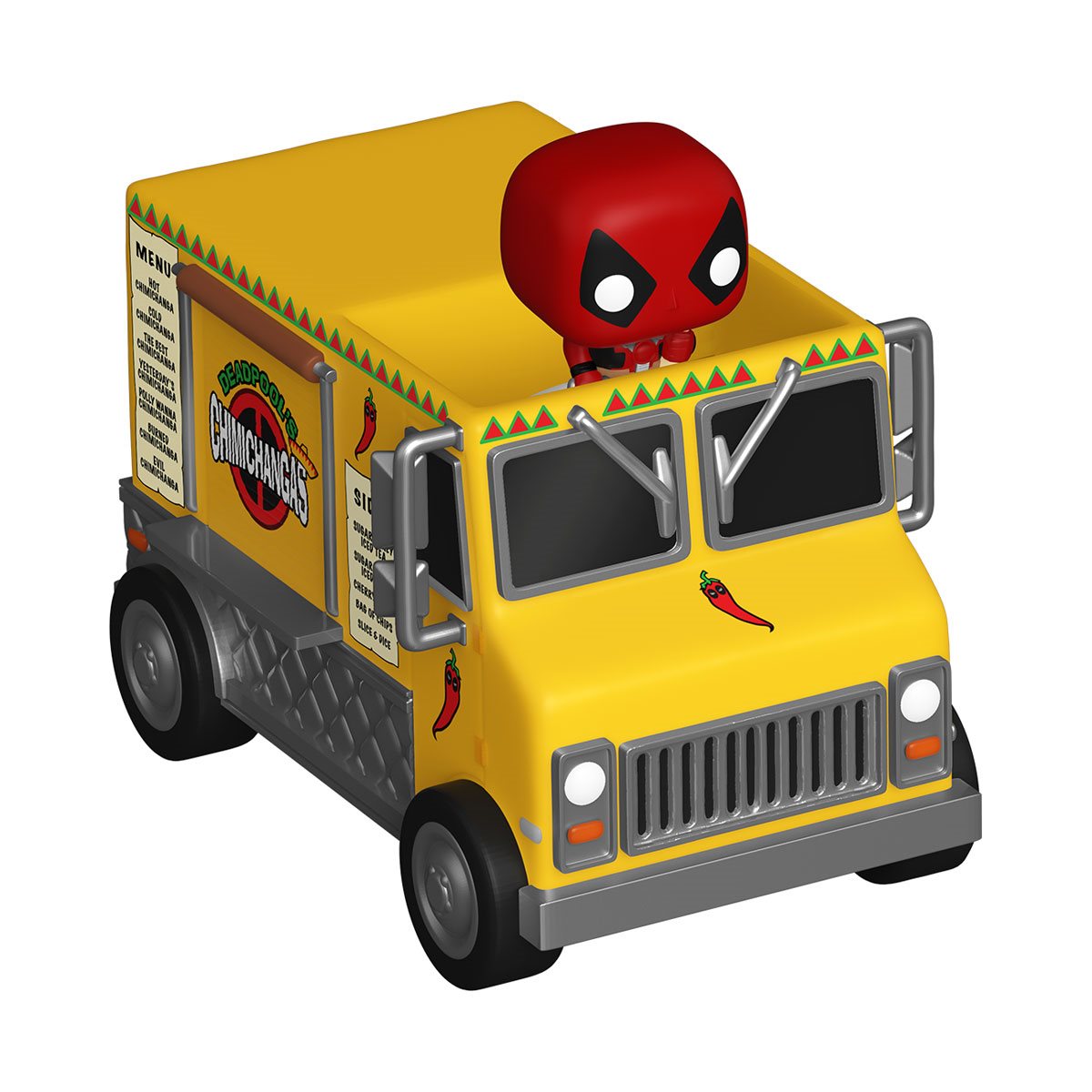 Funko Bitty Pop! Deadpool and Chimichanga Truck