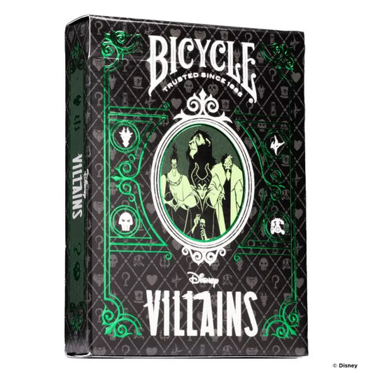 Bicycle Disney Villains Green/Purple Playing Cards