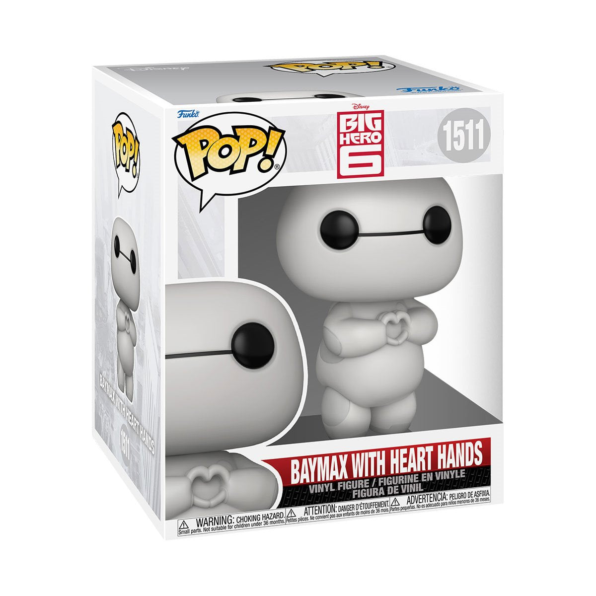 Funko Pop! Big Hero 6 Baymax with Heart Hands Super