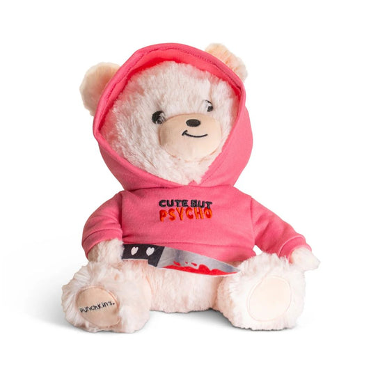 Cute But Psycho Teddy Bear Plush