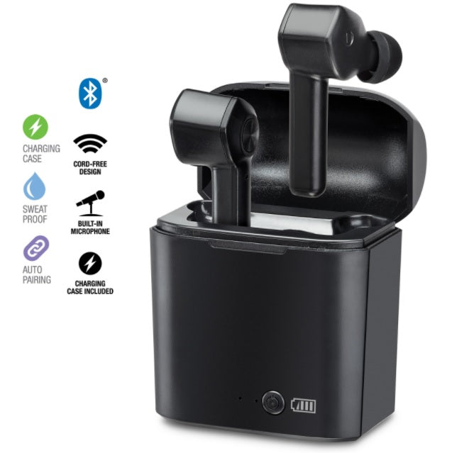 iLive Truly Wire-Free Earbuds in Black