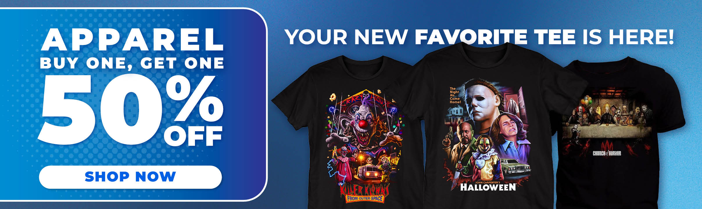 Buy One Get One 50% Off Apparel - Shop Now!