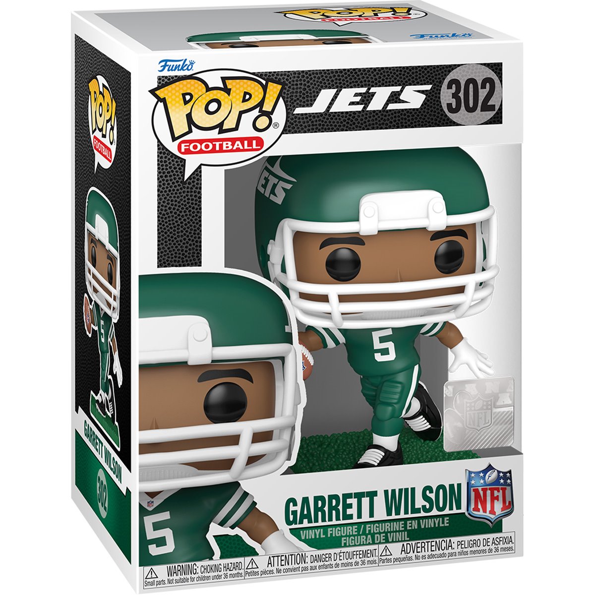 Funko Pop! NFL New York Jets Garrett Wilson (Color)