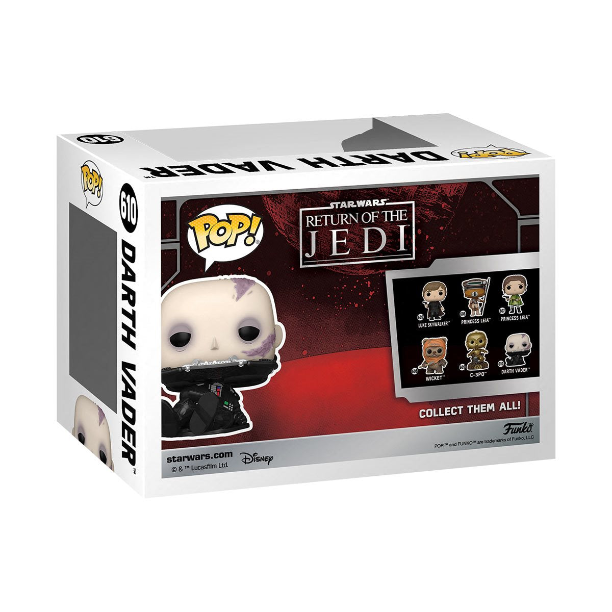 Funko Pop! Star Wars: Return of the Jedi 40th - Vader (unmasked)
