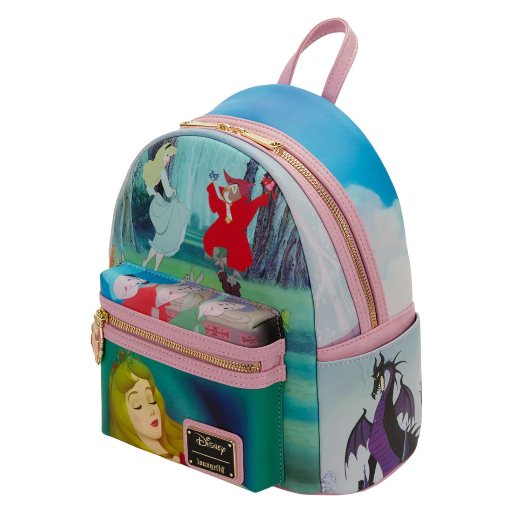 Loungefly Disney: Sleeping Beauty Princess Scenes Mini Backpack