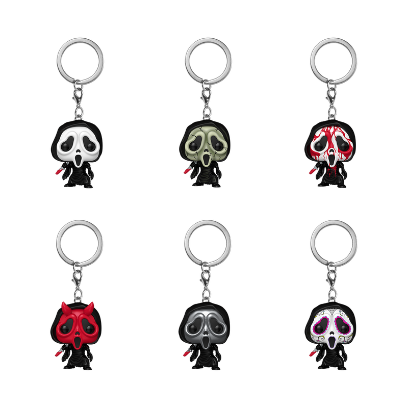 Funko POP! Keychain: Ghost Face (One Random Mystery Mini Per Transaction)