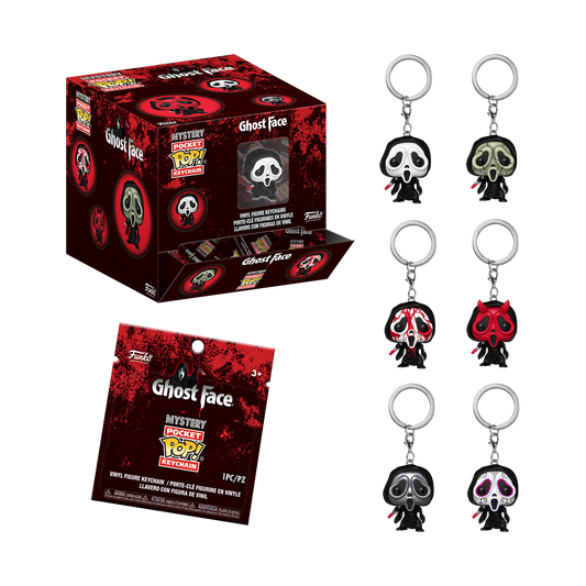 Funko POP! Keychain: Ghost Face (One Random Mystery Mini Per Transaction)