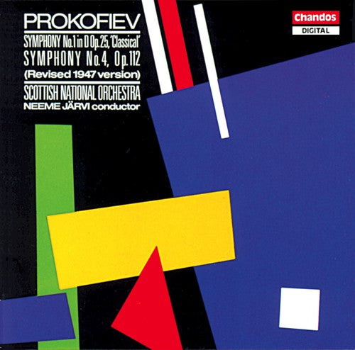 Prokofiev/ Jarvi/ Scottish National Orchestra - Sym 1/4 (Revised Version)