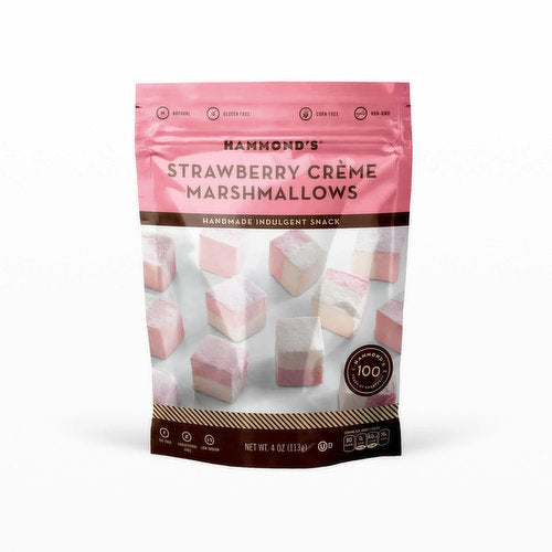 Hammond's Strawberry Creme Marshmallows