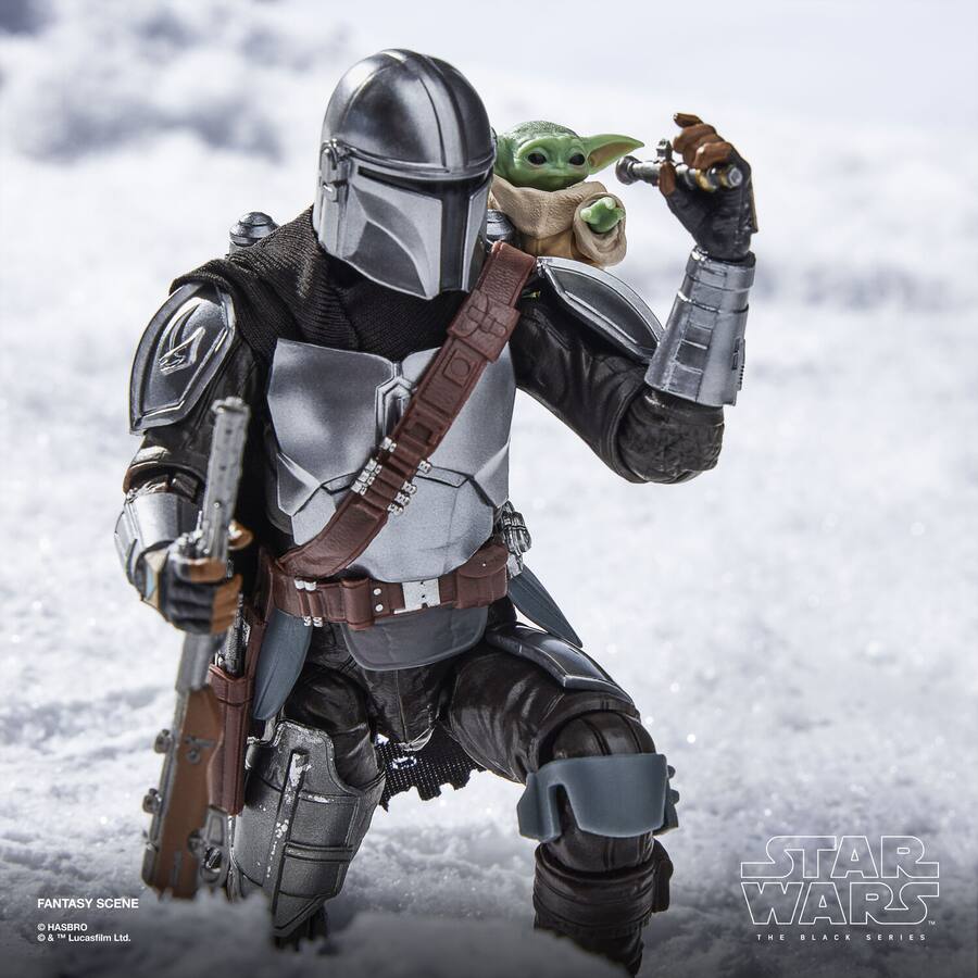 Star Wars: The Mandalorian & Grogu - Black Series - The Mandalorian & Grogu Deluxe Action Figure