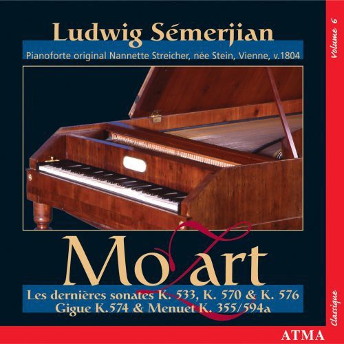 W.a. Mozart - Sonatas for Fortepiano 6