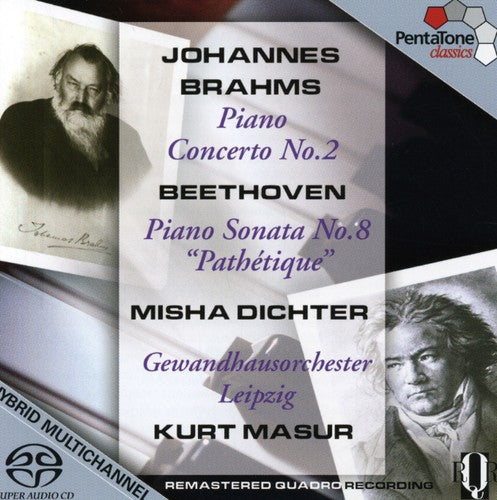 Brahms/ Beethoven/ Dichter/ Masur - Piano Concerto 2 in B Flat / Piano Sonata C minor